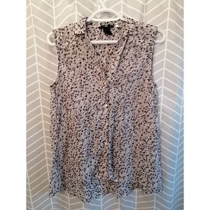H&M Lightweight Sleeveless Blouse (Size 10)